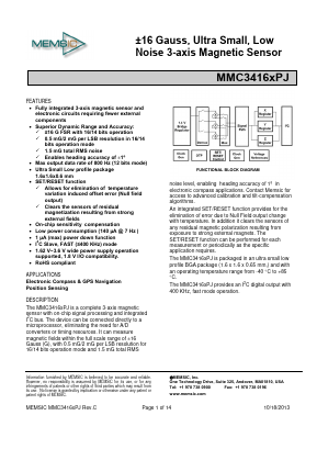 MMC3416XPJ image